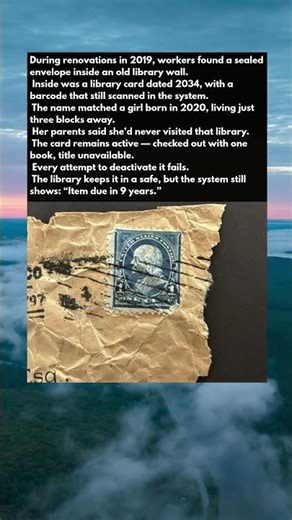 They Found a Library Card from 2034 — and It Still Works