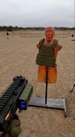 US Army Less Than Lethal Taser Rifle