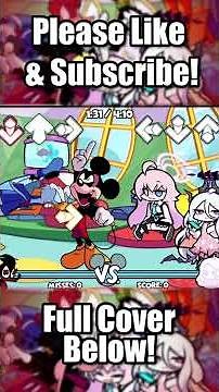 VEHEMENT [FINAL] - MICKEY MOUSE VS. BLUE ARCHIVE #fnf #shorts #ブルアカ