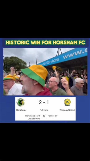 14K views · 145 reactions | Today was a landmark day for Horsham FC...