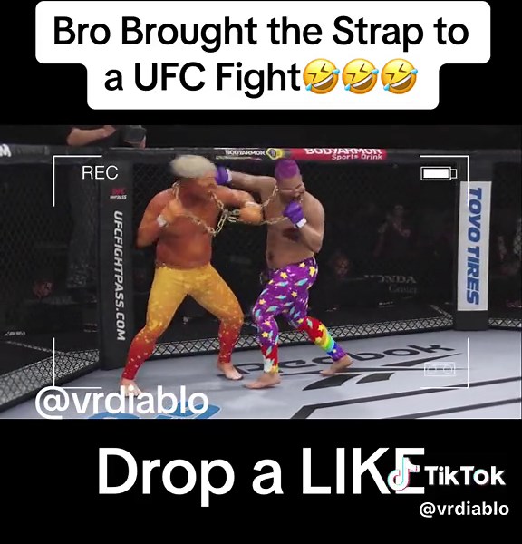 My Real ones just got done watching this upload on YT full video goes crazy🤣🤣 #vrdiablo #ufc4 #viral #funnygamingclips #funnygaming #fyp #fypシ