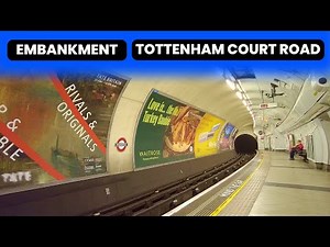 First Person Journey: Embankment to Tottenham Court Road | Northern Line