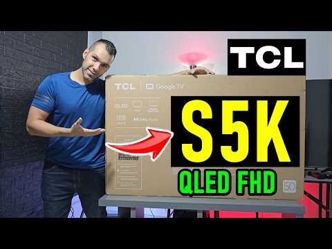 TCL S5K QLED FHD: REVIEW COMPLETA / SMART TV BARATO RECOMENDADO