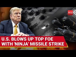 On Trump Orders, U.S. Military Blows Up Top Foe With Blade Ninja Missile | Visuals Out