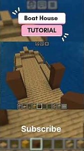 Boat House Minecraft