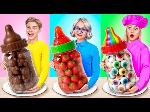 Défi De Cuisine Moi vs Grand-Mère | Recettes de Cuisine Géniales par Bubba DO Challenge