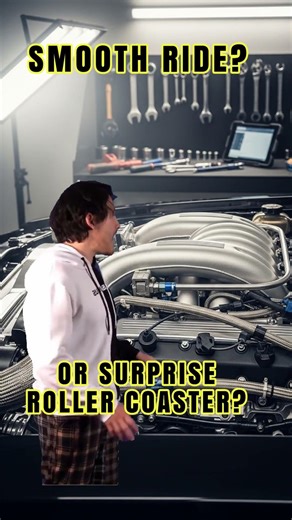 When your ride bounces like it's on a trampoline.