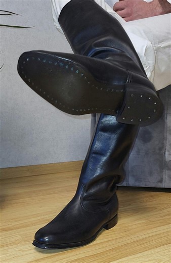 Authentic Retro Chrome Leather Boots, Rare 1970s Vintage Footwear, Classic Collectible Tall Shoes - Etsy