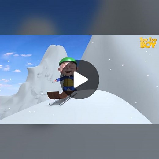Sledge Ride Episode - Cartoon Animation For Children