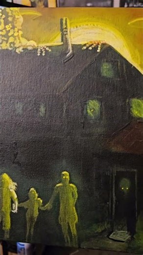 Art Process Short | Strange Event #artist