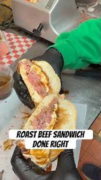 Roast beef sandwich done right! #sandwich