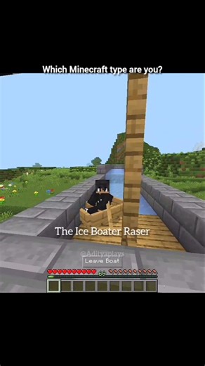 Which Minecraft type are you? #shorts