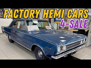 9 Factory Chrysler Hemi Cars for Sale | 1 Under $70,000! Classic Mopar Prices