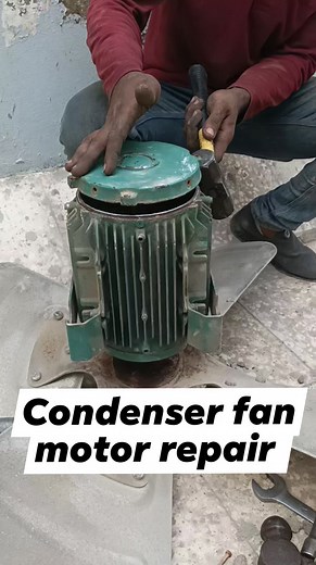 #Condenser fan #motor repair | Electrical Engineer