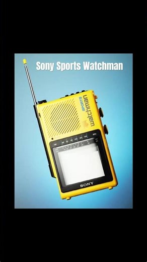 Sony Sports Watchman, Sony Mega Watchman and Sony FD-10 Pocket Watchman.