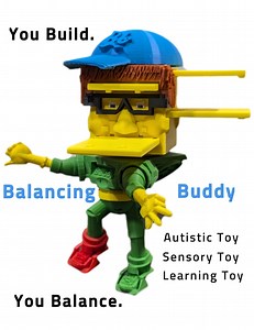 Toy for Autism, Balancing Buddy Unique Sensory Play Toy, Visual Stimulation, Calming Toys Fidget, Motor-skills, Play Therapy, Building Block - Etsy