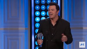 Seth MacFarlane Takes a Shot at 'Duck Dynasty,' Allison Janney and James Corden Hook-Up on Stage at Critics' Choice TV Awards