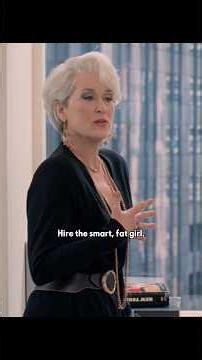 Do you know why I hired you #thedevilwearsprada #annehathaway #merylstreep #stanleytucci #emilyblunt