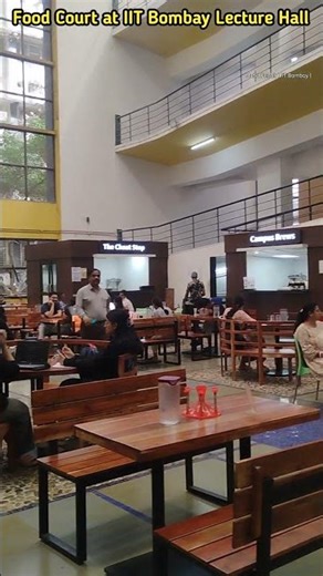 Food Court at IIT Bombay #iitbombay #iit #mumbai