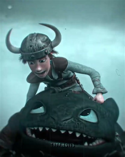 The bond between Hiccup and Toothless. ♥