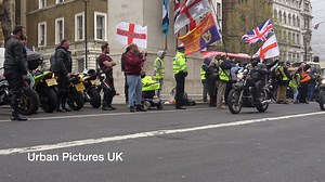 5.3K views · 73 reactions | Footage of thousands of bikers taking to the streets of London today to show their support for a former British soldier facing murder charges over Bloody Sunday killings. Hundreds used the space around the Cenotaph as a makeshift bike park and revved their engines as they passed along Whitehall. #soldierF #RollingThunder | Urban Pictures UK | Facebook