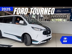 2025 Ford Tourneo Custom Sport Review – Can it compare to Mercedes Benz V-Class ?