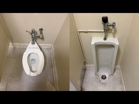 USC Physical Education Building Men’s Restroom Full Shoot!