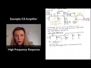 Example: CE Amplifier High Frequency Response