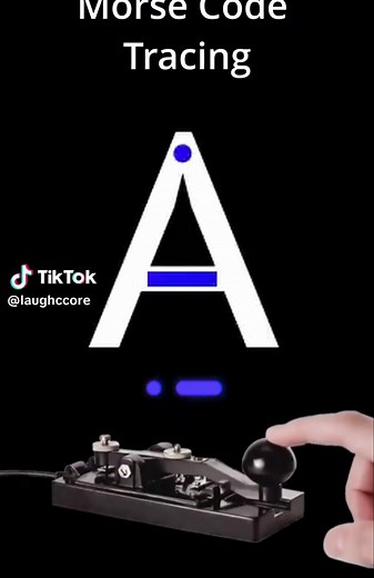 Morse Code Tracing Visualized