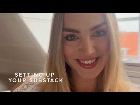 Setting up your Substack.