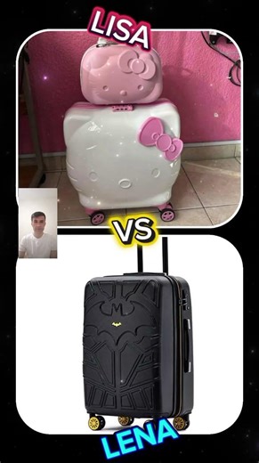 Hello Kitty 🩷 Vs Batman 🖤 Lisa Or Lena #hellokitty #batman #tiktok