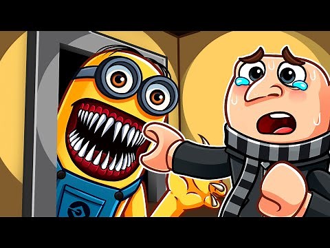 Gru Survives Scary MINION ELEVATOR in Roblox!