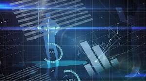 Animation Financial Data Statistics Processing Over 库存影片视频（100% 免版税）1065515719 | Shutterstock