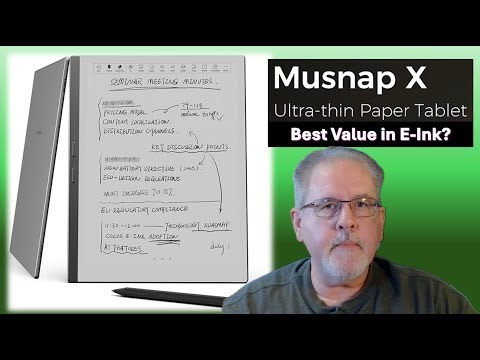 Musnap X 10.65" E-Ink: Unboxing & Walk-Through