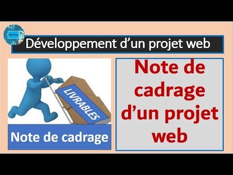 Développement d’un projet web : Note de cadrage d’un projet web avec un exemple de note #webproject