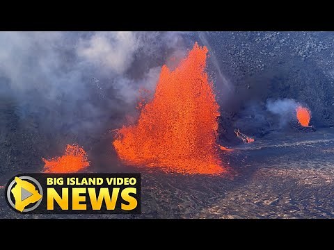 Kilauea Volcano Eruption Update for Christmas Day (Dec. 25, 2024)