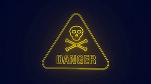 Warning Danger Icon Safety Hazard Symbol Stock Motion Graphics SBV-347761027 - Storyblocks