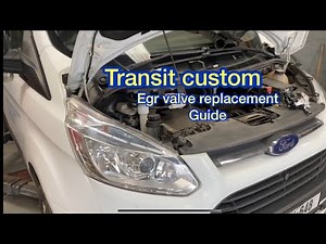 Where is the EGR valve located in the Ford Transit van? - Ford Transit (MK 8)
