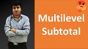 17K views · 523 reactions | Multilevel Subtotal in Excel | Mukul Jain | Facebook