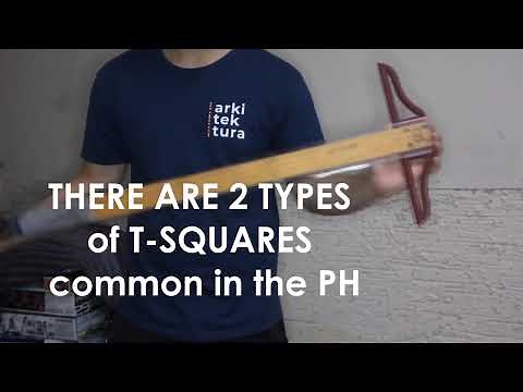 How To Use the T-Square and Triangles Properly