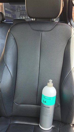 Koch Chemie Leather Star demo — leather cleaner & conditioner