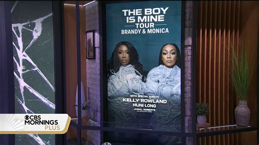 “The Boy is Mine” helped define a generation — and now, Brandy and Monica are teaming up again for “The Boy is Mine Tour,” 27 years after their duet first topped the charts. They share about bringing their legendary collaboration on the road: “The creativity has just been flowing.” | CBS Mornings