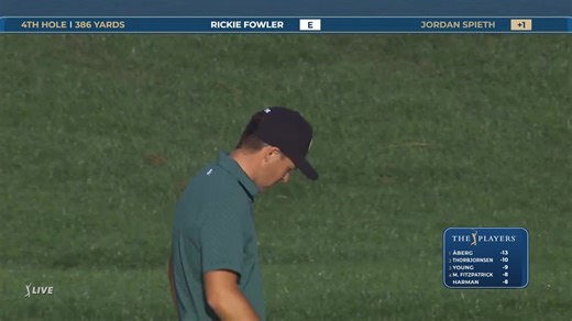 Jordan Spieth | Round 4 | 4th hole | Shot 2 | 2026 THE PLAYERS