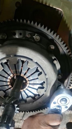 The most complete clutch disc and pressure plate replacement tutorial on YouTube⚙️#CarRepairTutorial
