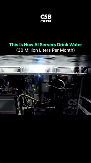 Why AI Data Centers Use Millions of Liters of Water 🤯💧