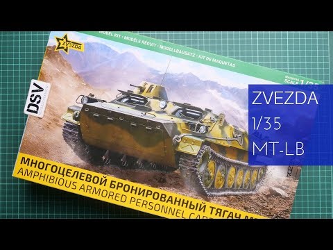 Zvezda 1/35 MT-LB (3652) Review