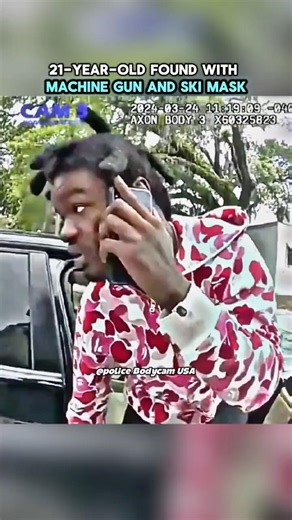 21-Year-Old Found With Machine Gun and Ski Mask