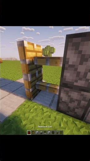 "Minecraft Fully Automatic Door!"🤩 #minecraft #gaming