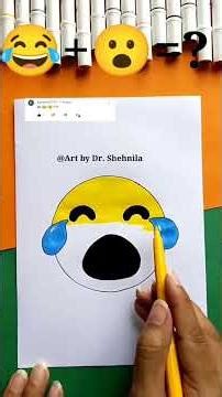 Comment which emoji you want next || Combine three emojis || Mix Emoji Drawings #viralvideo #art