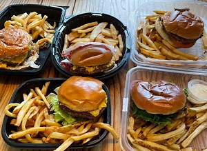I Tried the Most Popular Burgers at 5 Dine-In Chains & Only One Stood Out